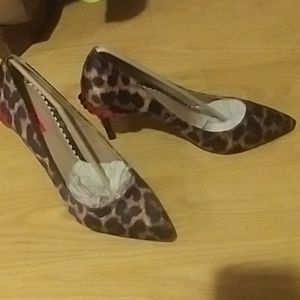Only worn once betsey johnson heels